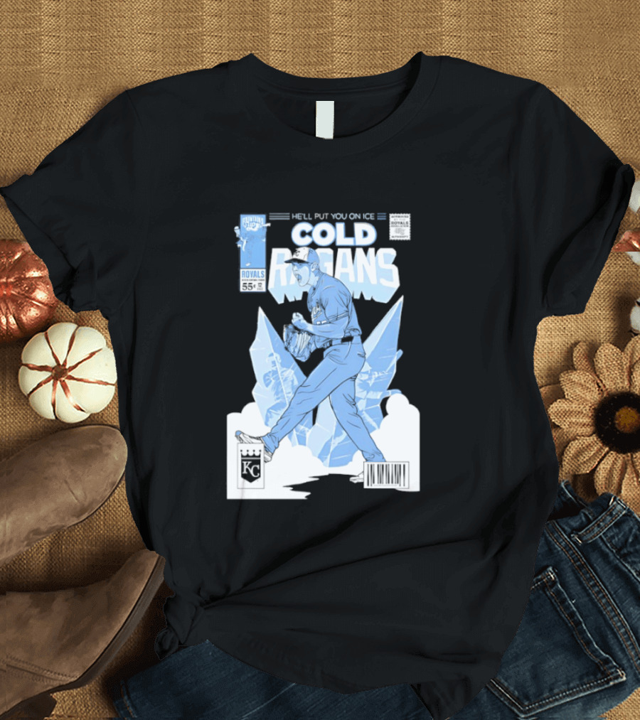 Kansas City Royals Cold Cole Ragans He'll Put You On Ice T-Shirt