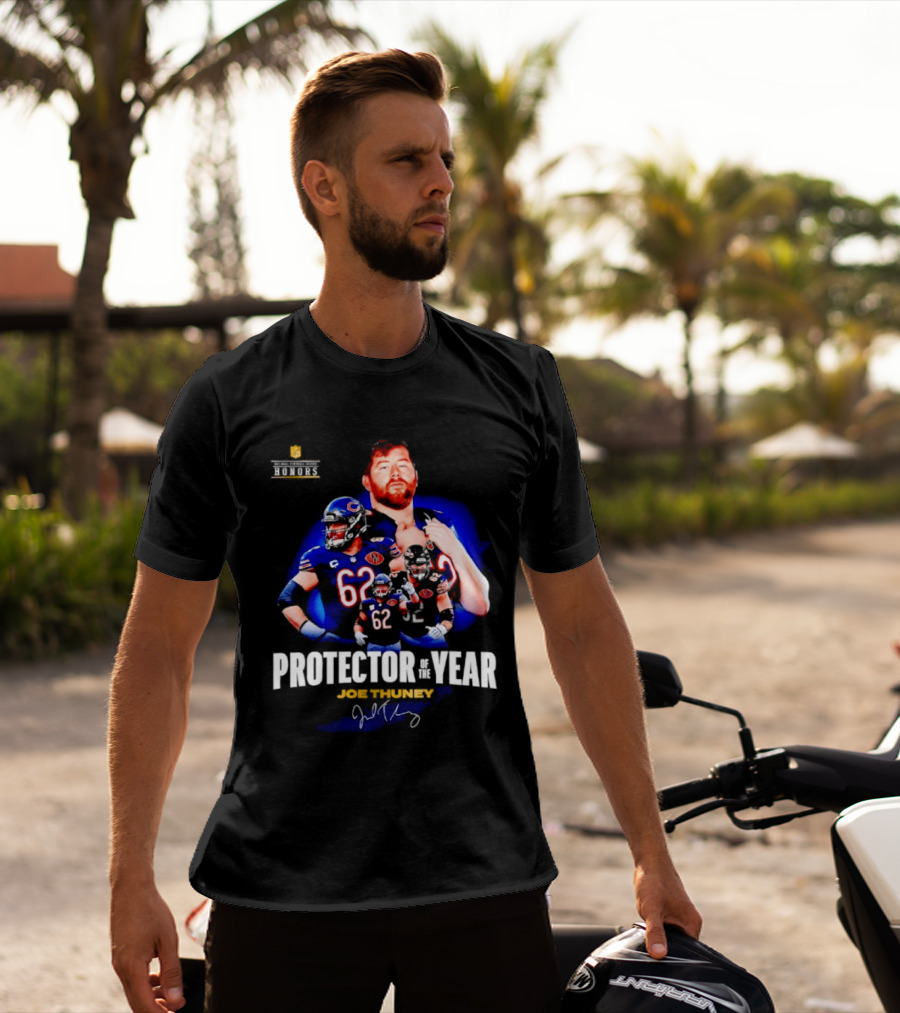 Chicago Bears Joe Thuney Protector Of The Year Honor 2025 T-Shirt