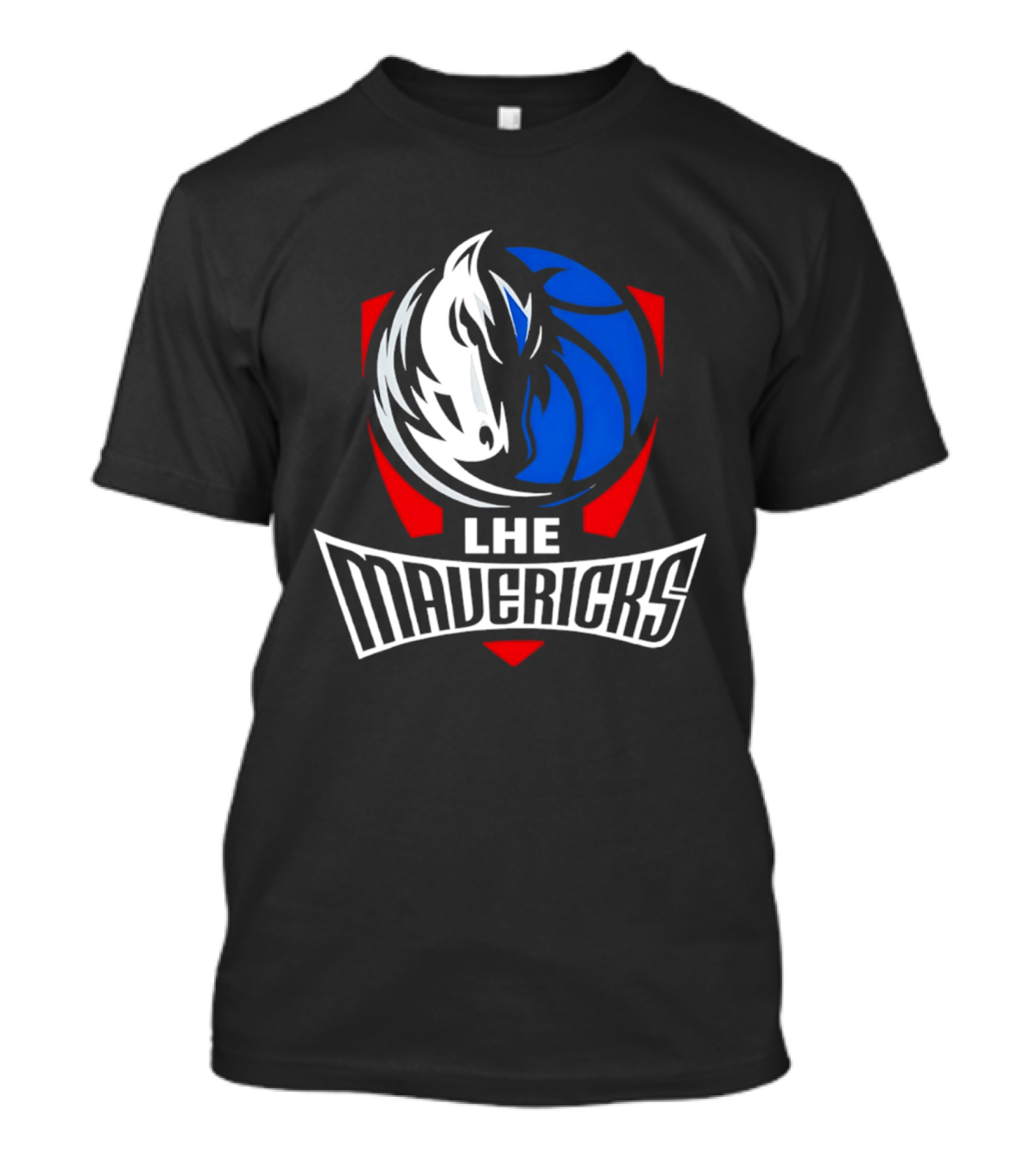 LHE Mavericks Dallas Mavericks Basketball Team T-Shirt