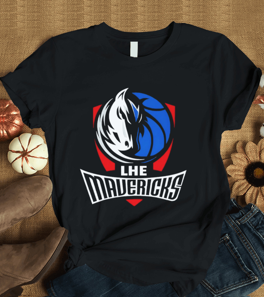 LHE Mavericks Dallas Mavericks Basketball Team T-Shirt