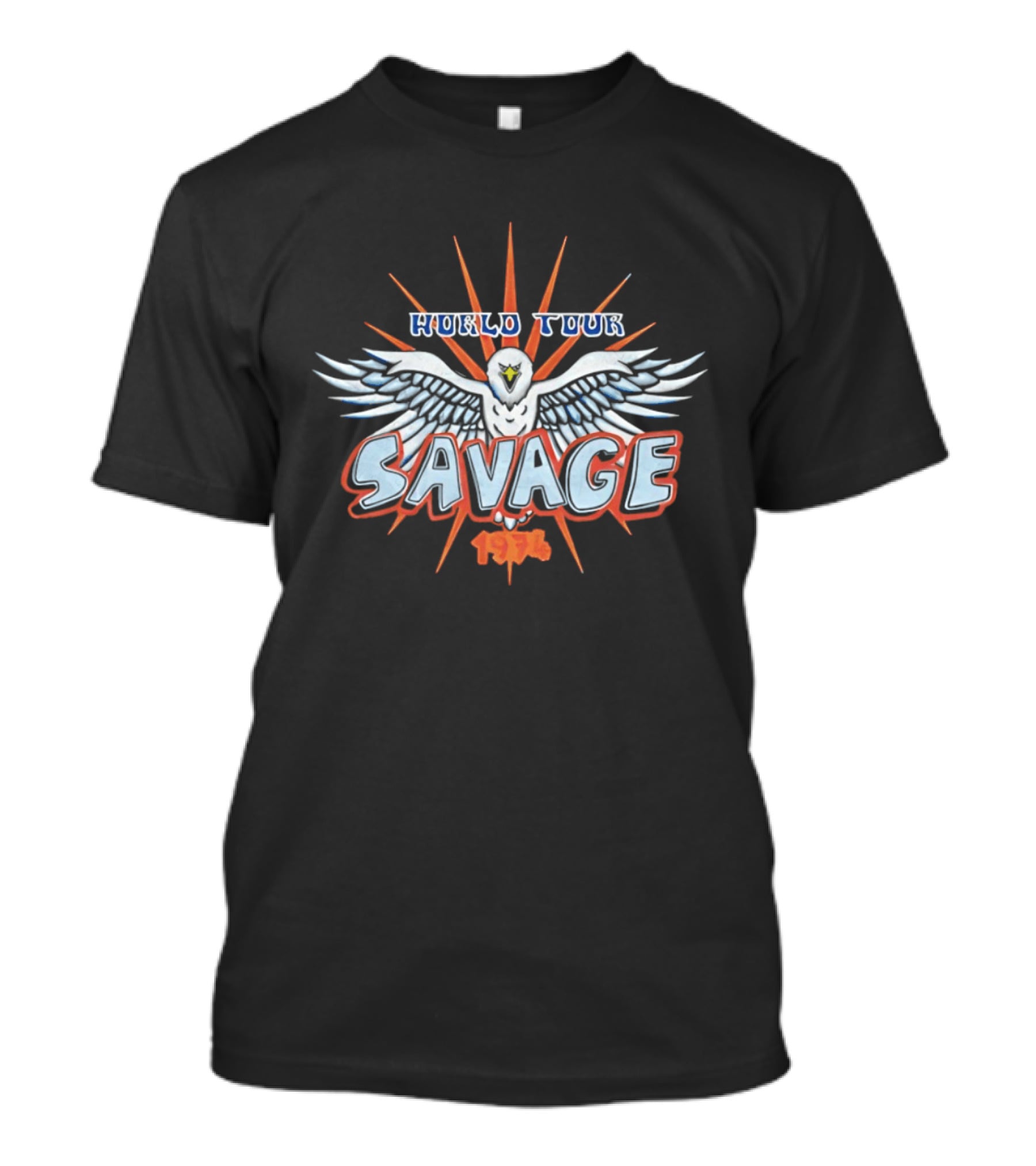 Savage World Tour 1974 Soaring Eagle T-Shirt