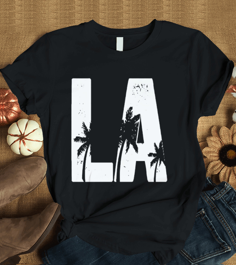 LA Los Angeles Palm Trees T-Shirt