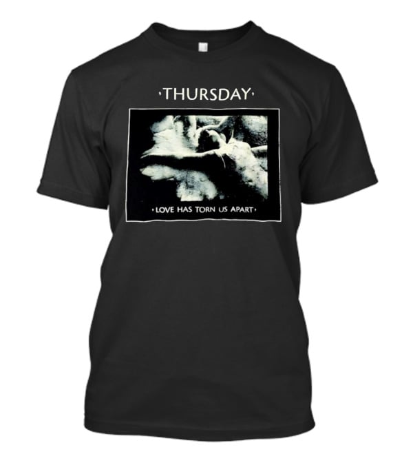 Thursday Love Has Torn Us Apart Angel Statue T-Shirt
