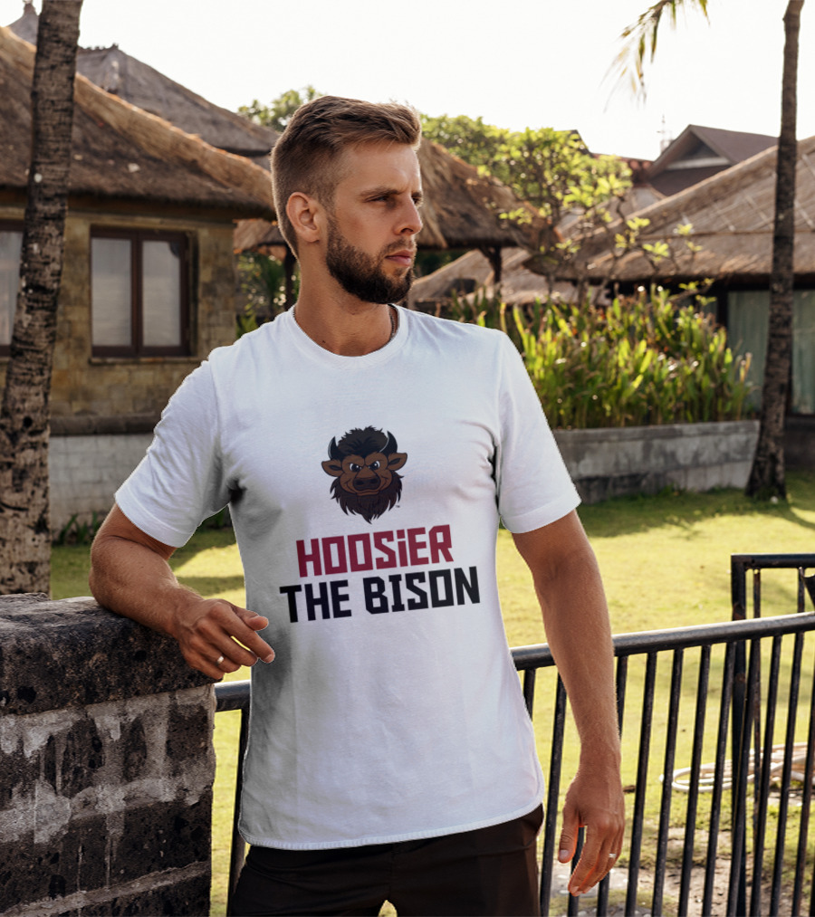 Hoosier The Bison Indiana Squared Off T-Shirt
