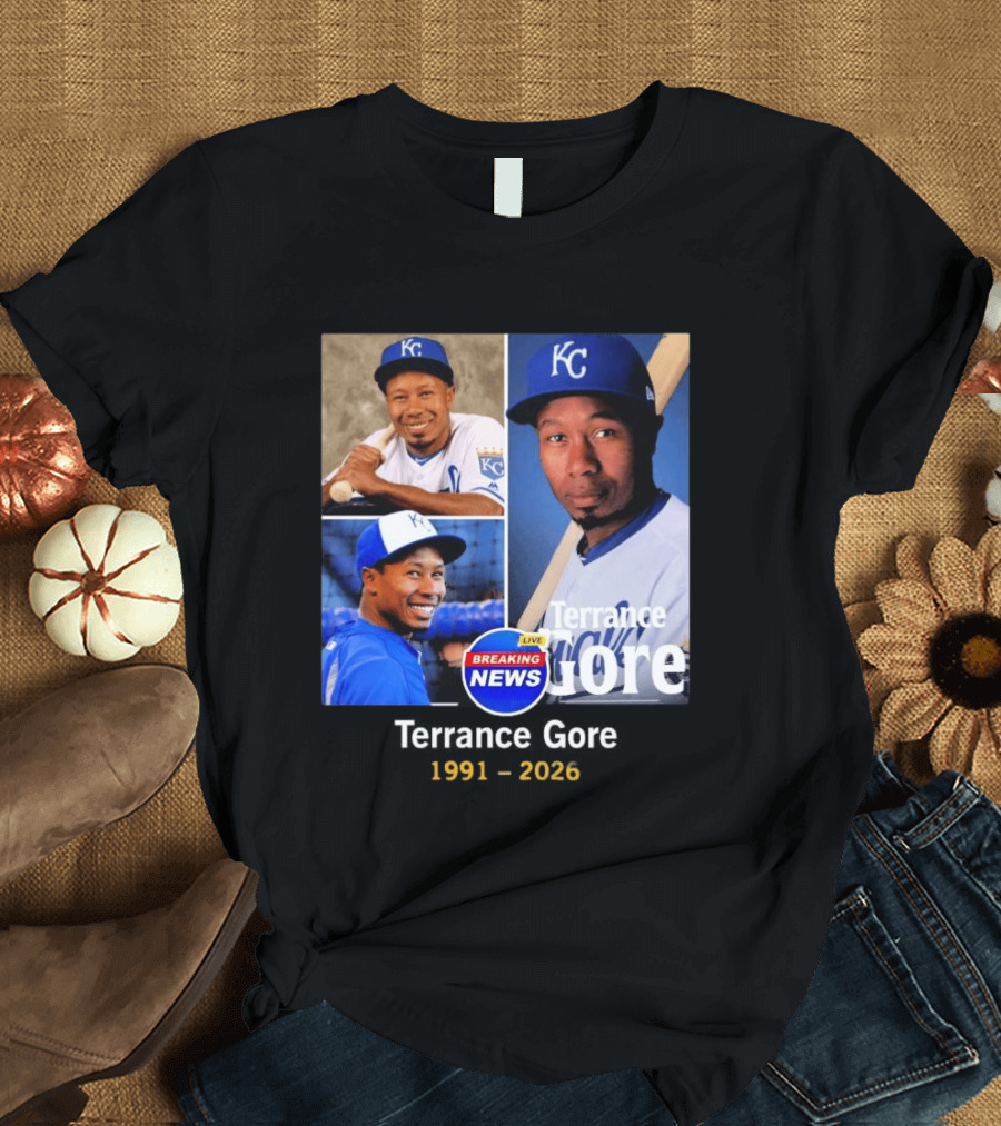 Terrance Gore Kansas City KC Breaking News 1991 2026 T-Shirt
