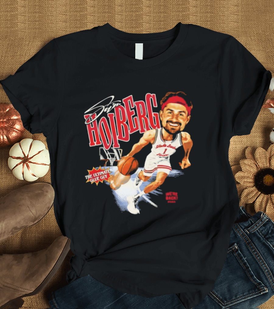 Sam Hoiberg Basketball Caricature The Ultimate Glue Guy T-Shirt