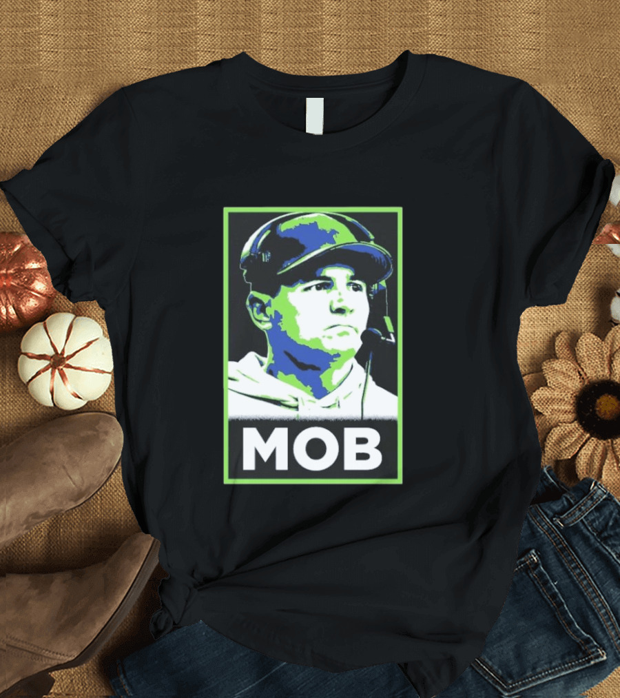 Seattle Seahawks MOB Coach Iconic Headset T-Shirt