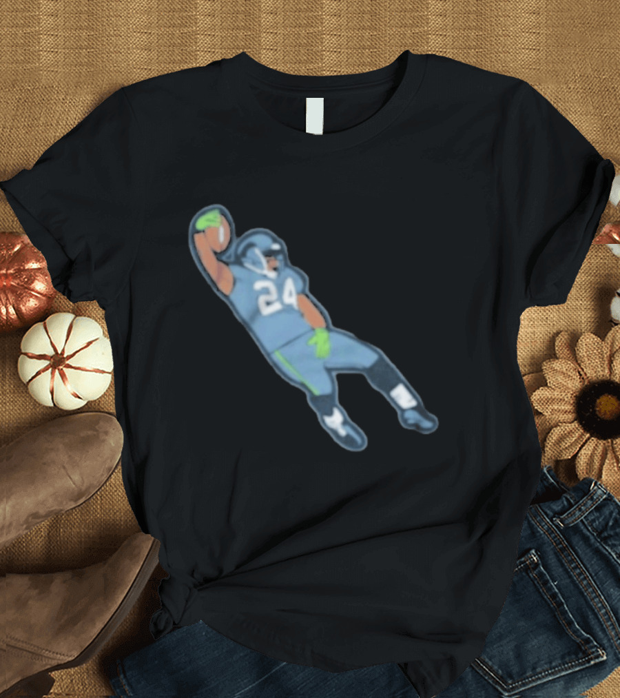 Seahawks The Quake Celebration Rob Staton 24 T-Shirt