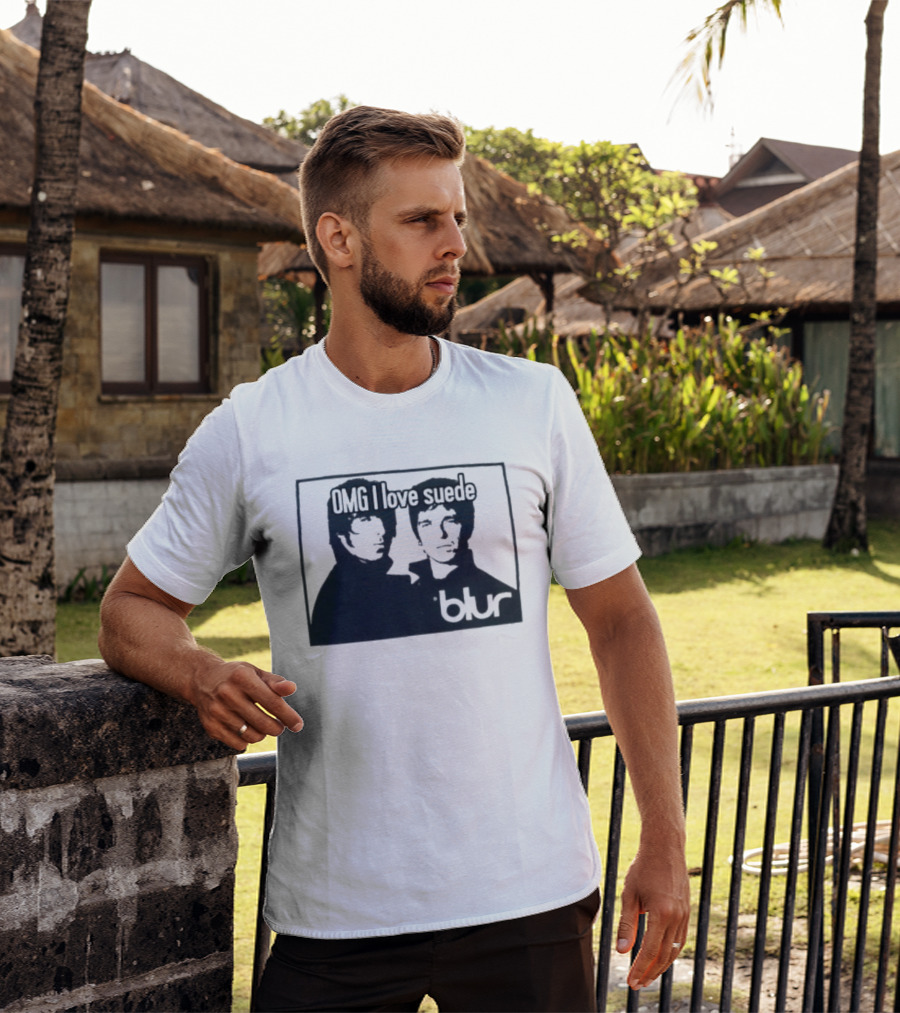 OMG I Love Suede Blur T-Shirt