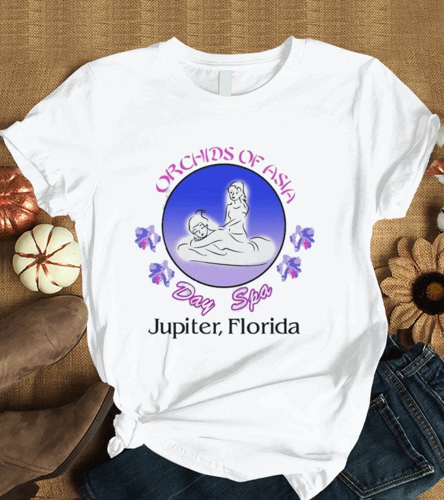 Orchids Of Asia Day Spa Jupiter Florida T-Shirt