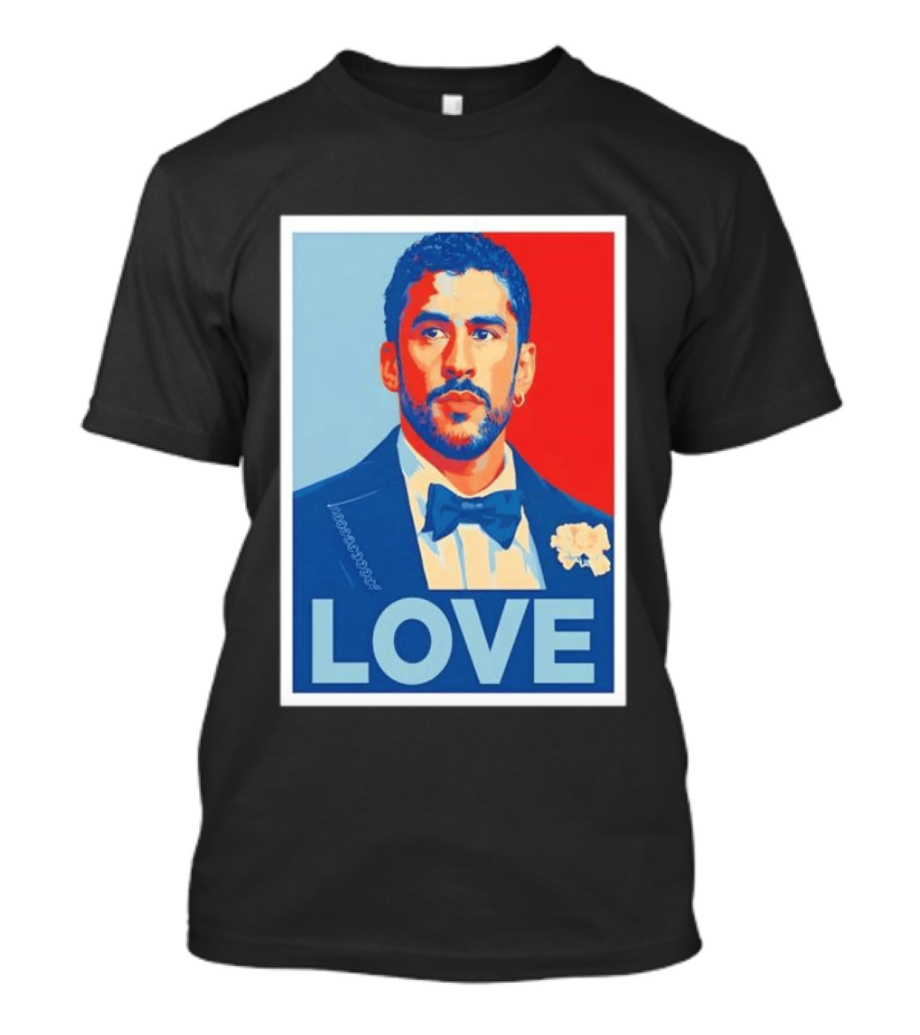 Bad Bunny LOVE Puerto Rico Super Benito T-Shirt