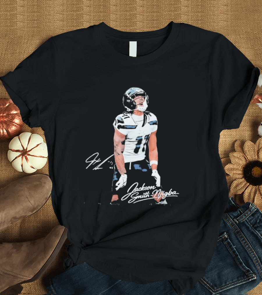 Jaxon Smith Njigba Football Moment 11 Signature Edition T-Shirt
