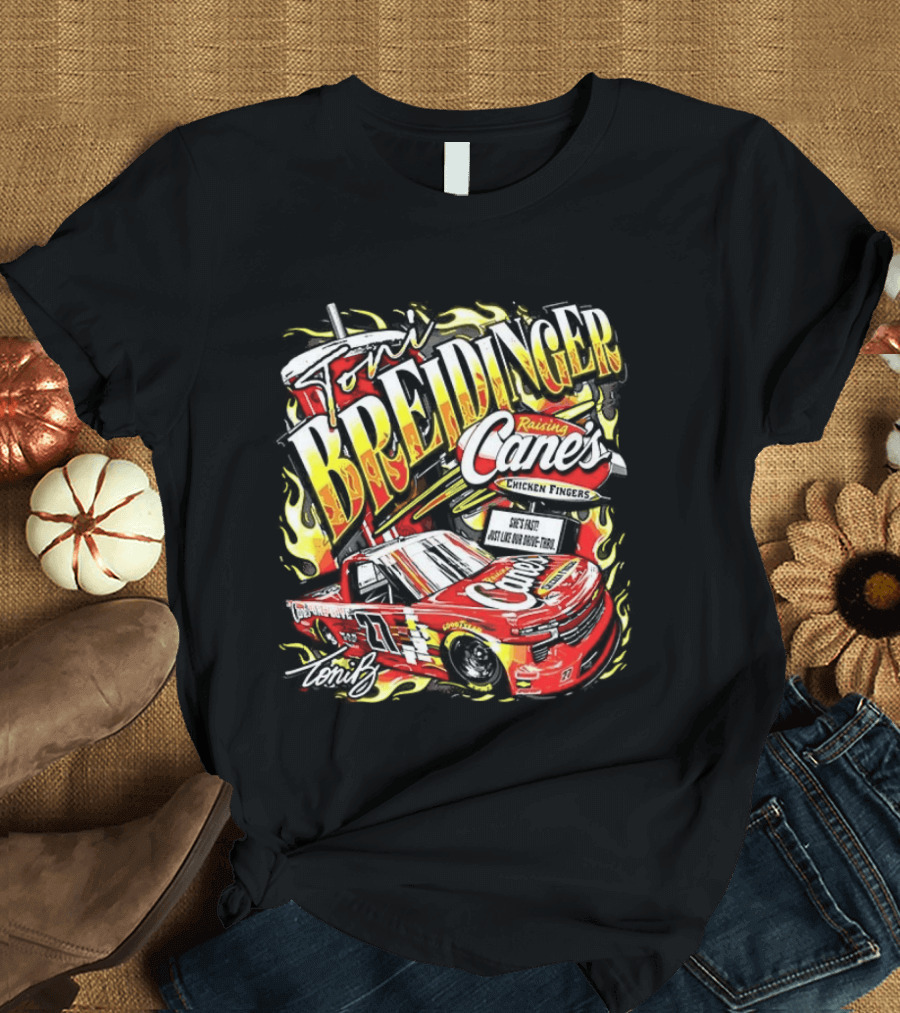 Raising Cane's Breidinger NASCAR Craftsman Truck Series Daytona 2026 T-Shirt