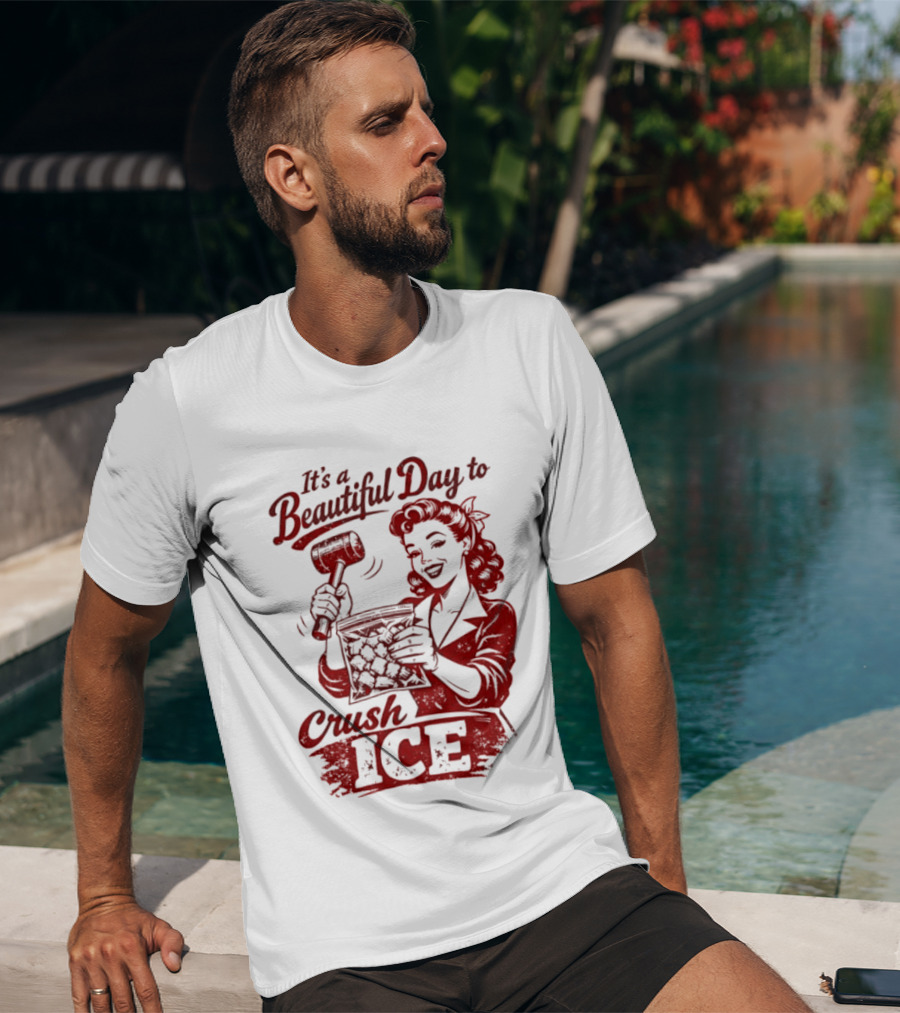 It's A Beautiful Day To Crush Ice Minneapolis Social Justice Human Rights T-Shirt