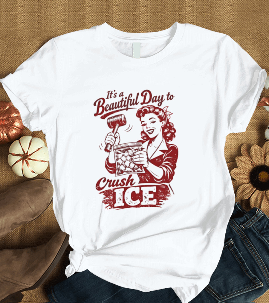 It's A Beautiful Day To Crush Ice Minneapolis Social Justice Human Rights T-Shirt