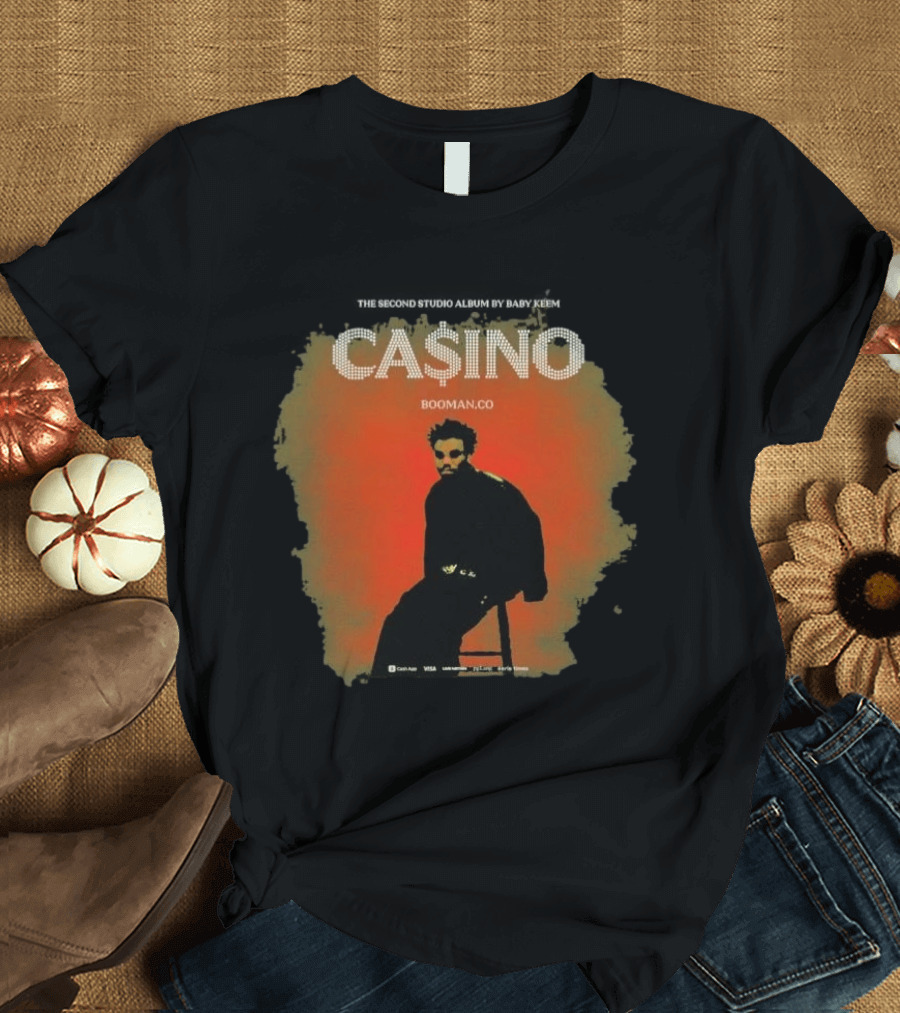 Baby Keem Casino Tour 2026 BOOMAN.CO T-Shirt