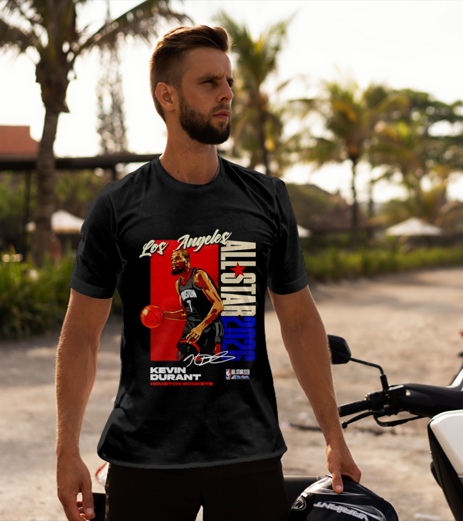 Los Angeles All Star 2026 Kevin Durant Houston Rockets T-Shirt