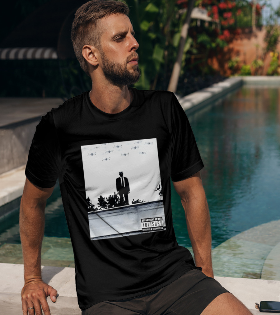 Trump Drone 2026 Department Of War Advisory Research And Development T-Shirt