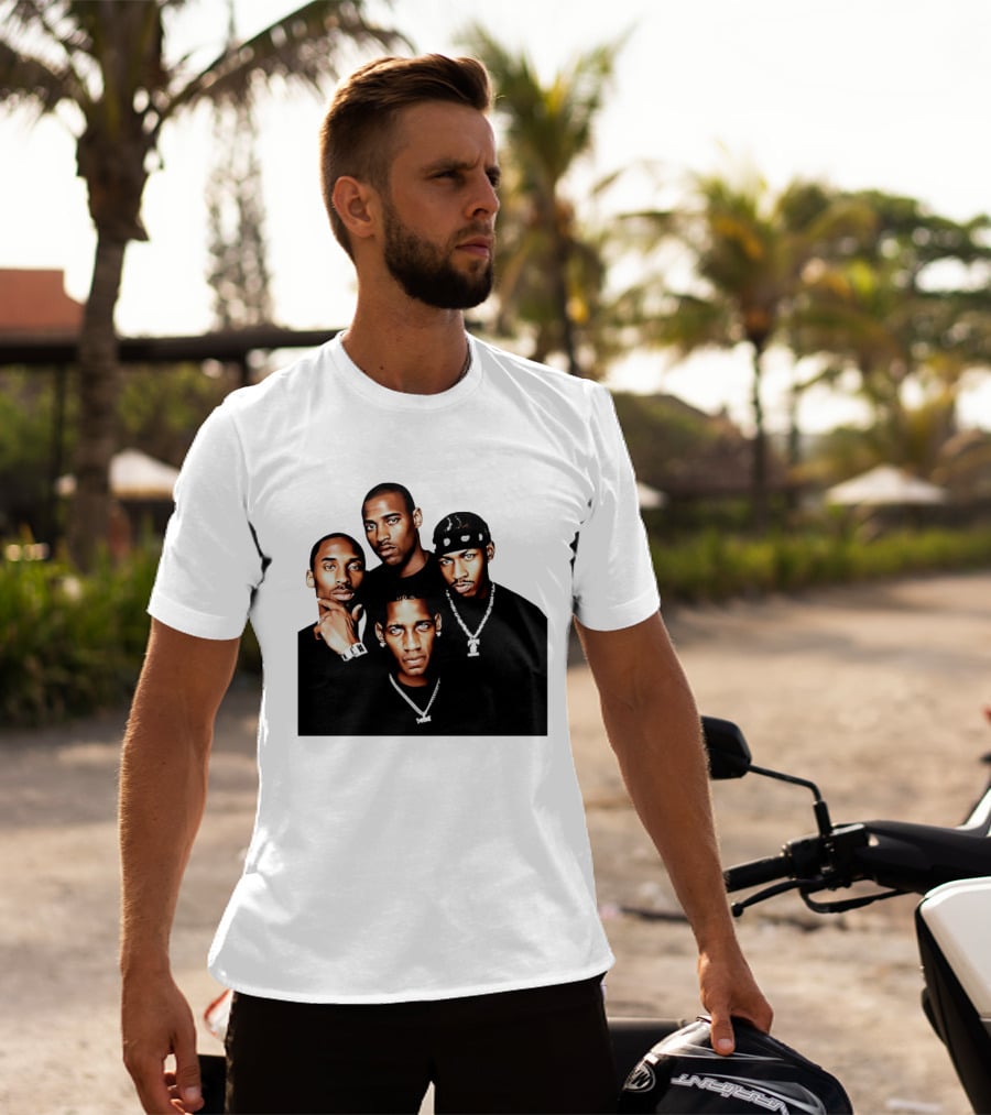 Kobe Iverson Mac Carter Basketball Legends Iconic Group T-Shirt