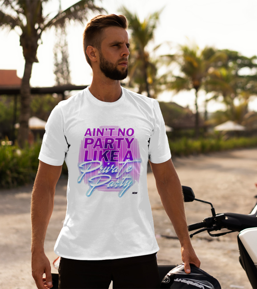 Ain't No Party Like A Private Party Retro Vibe T-Shirt