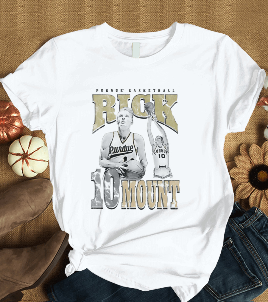 Purdue Basketball Rick Mount 10 T-Shirt