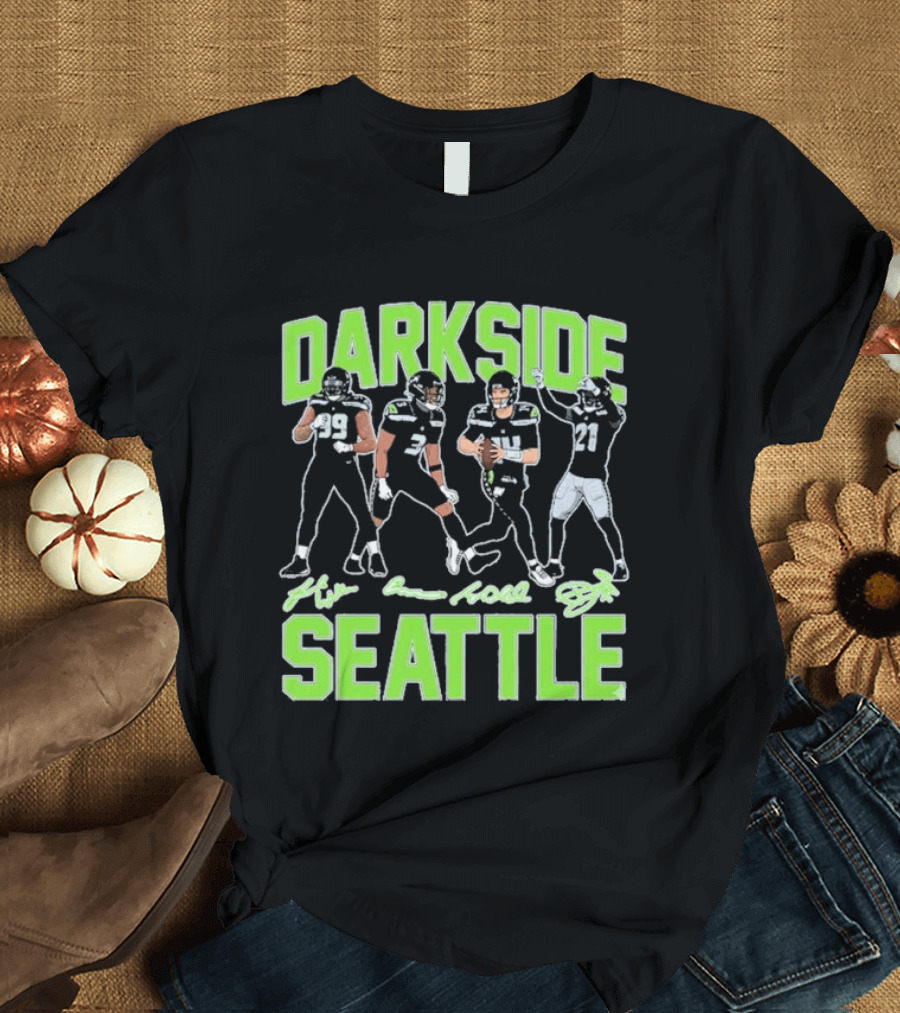 Dark Side Seattle Williams Emmanwori Jones Witherspoon Football Team T-Shirt