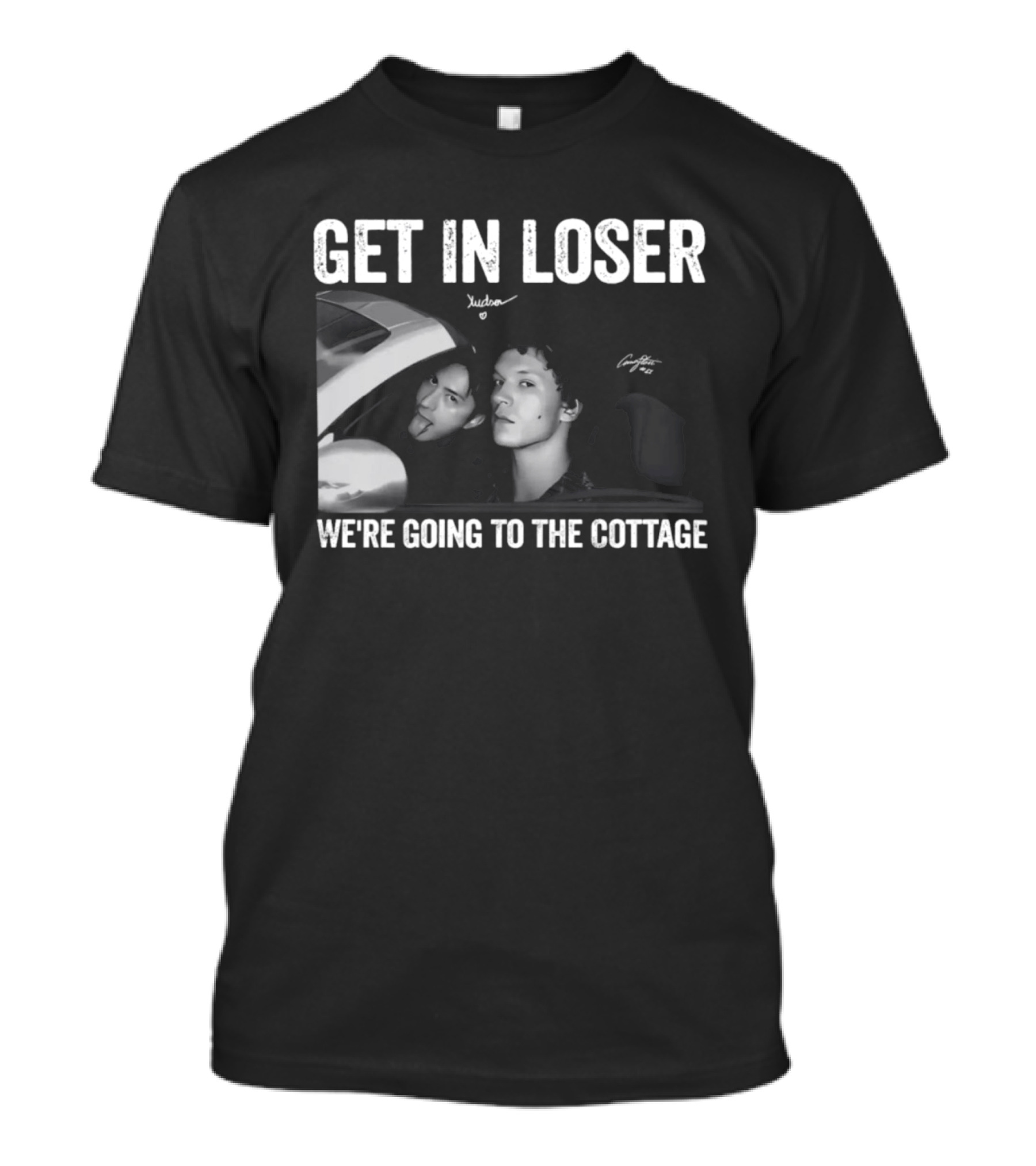 Get In Loser We're Going To The Cottage Heated Rivalry Christian Siriano T-Shirt
