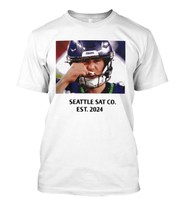 Seattle Sat Co. Est. 2024 Seahawks Parade Myers T-Shirt