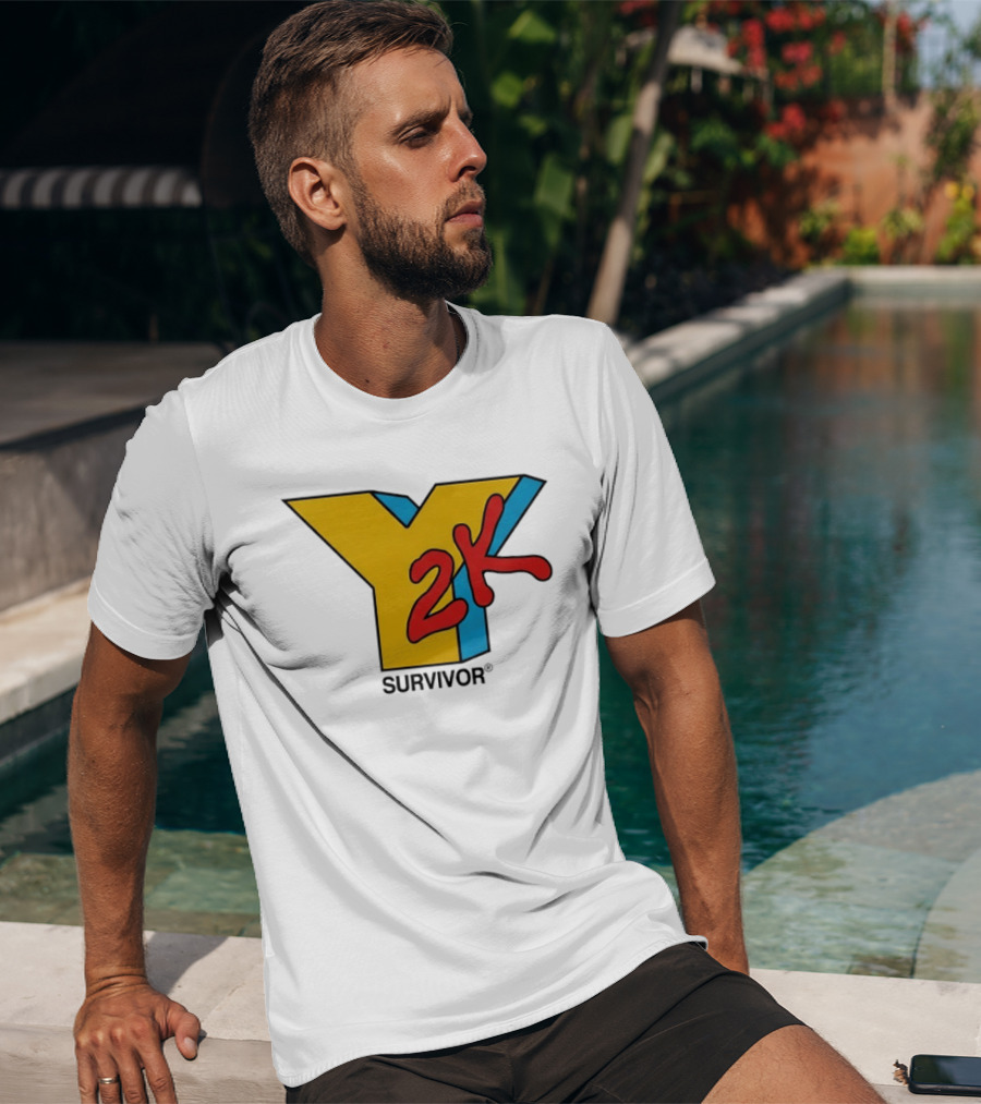 Y2K Survivor Retro 2000s Nostalgia Fashion Trend T-Shirt