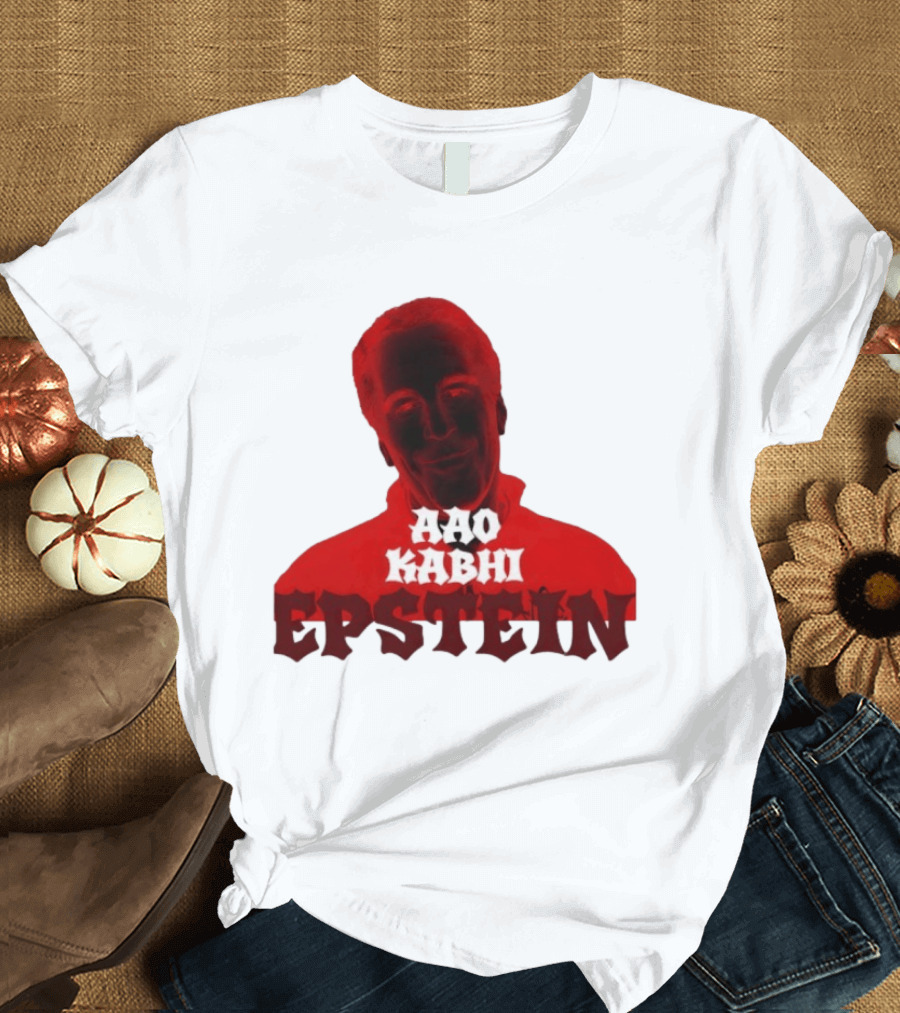 Aao Kabhi Epstein Edgy Meme T-Shirt