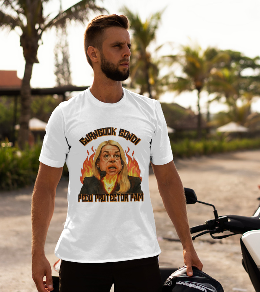 Burnbook Bondi Pedo Protector Pam Flame T-Shirt