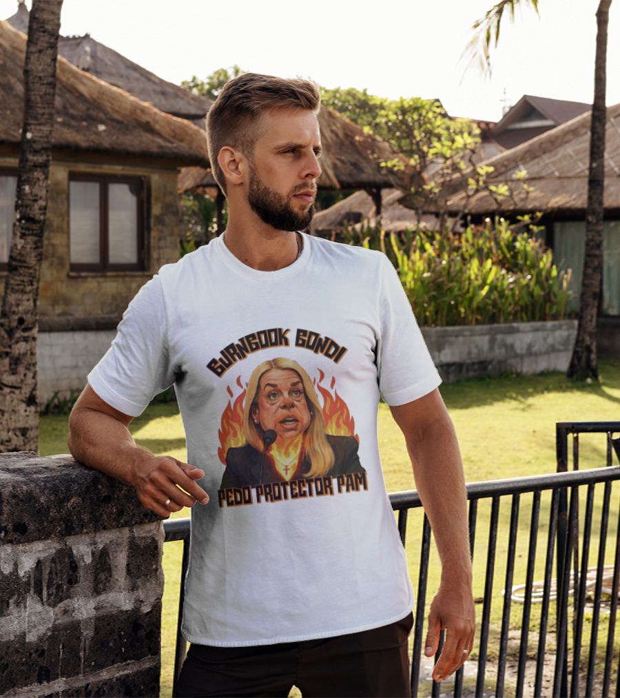 Burnbook Bondi Pedo Protector Pam Flame T-Shirt