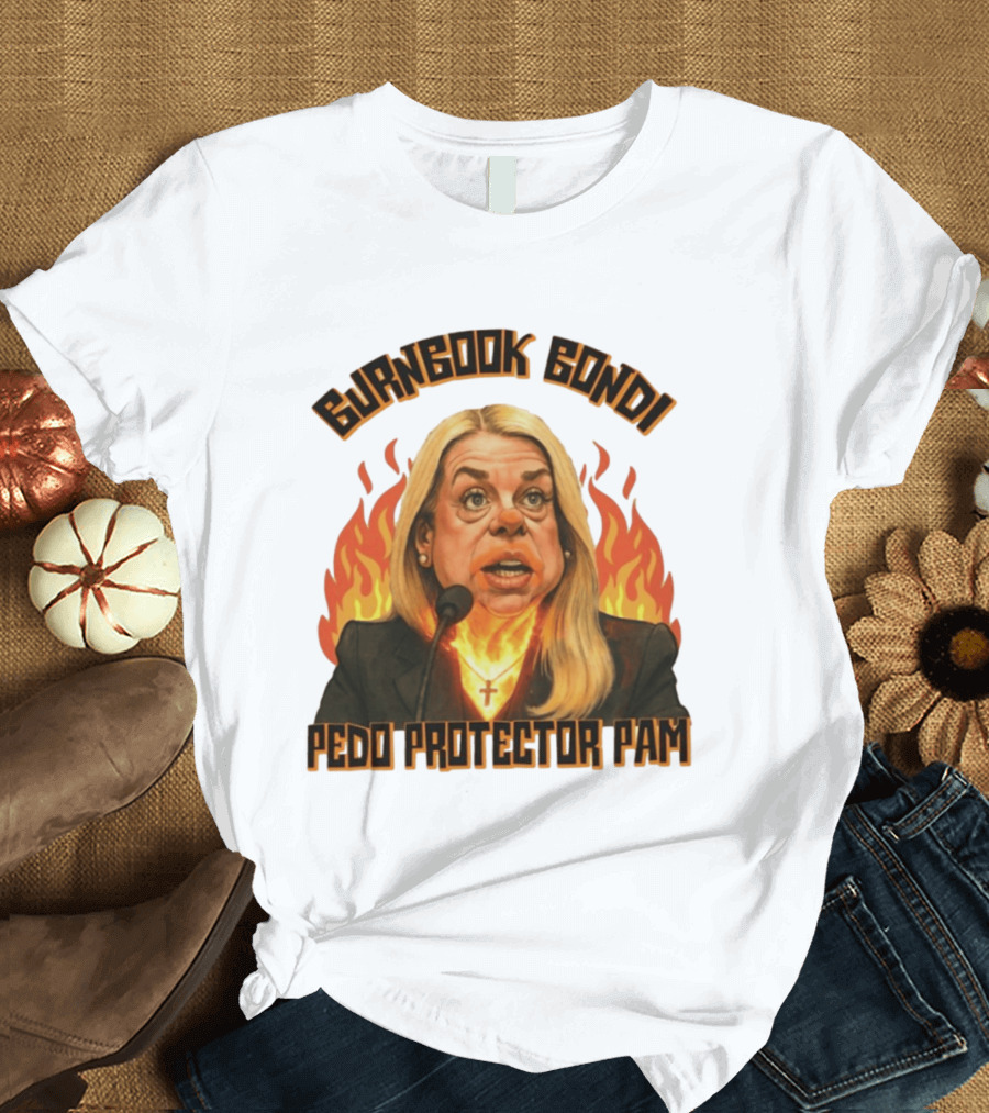 Burnbook Bondi Pedo Protector Pam Flame T-Shirt