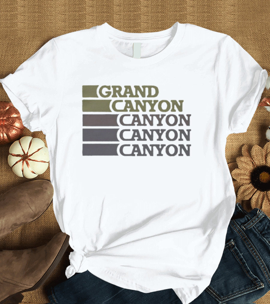 Dale Doback Grand Canyon Vintage Retro Style Scenic T-Shirt