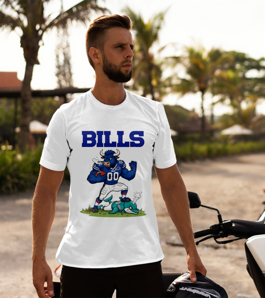 Buffalo Bills Vs Miami Dolphins Beat Dolphins Rivalries T-Shirt