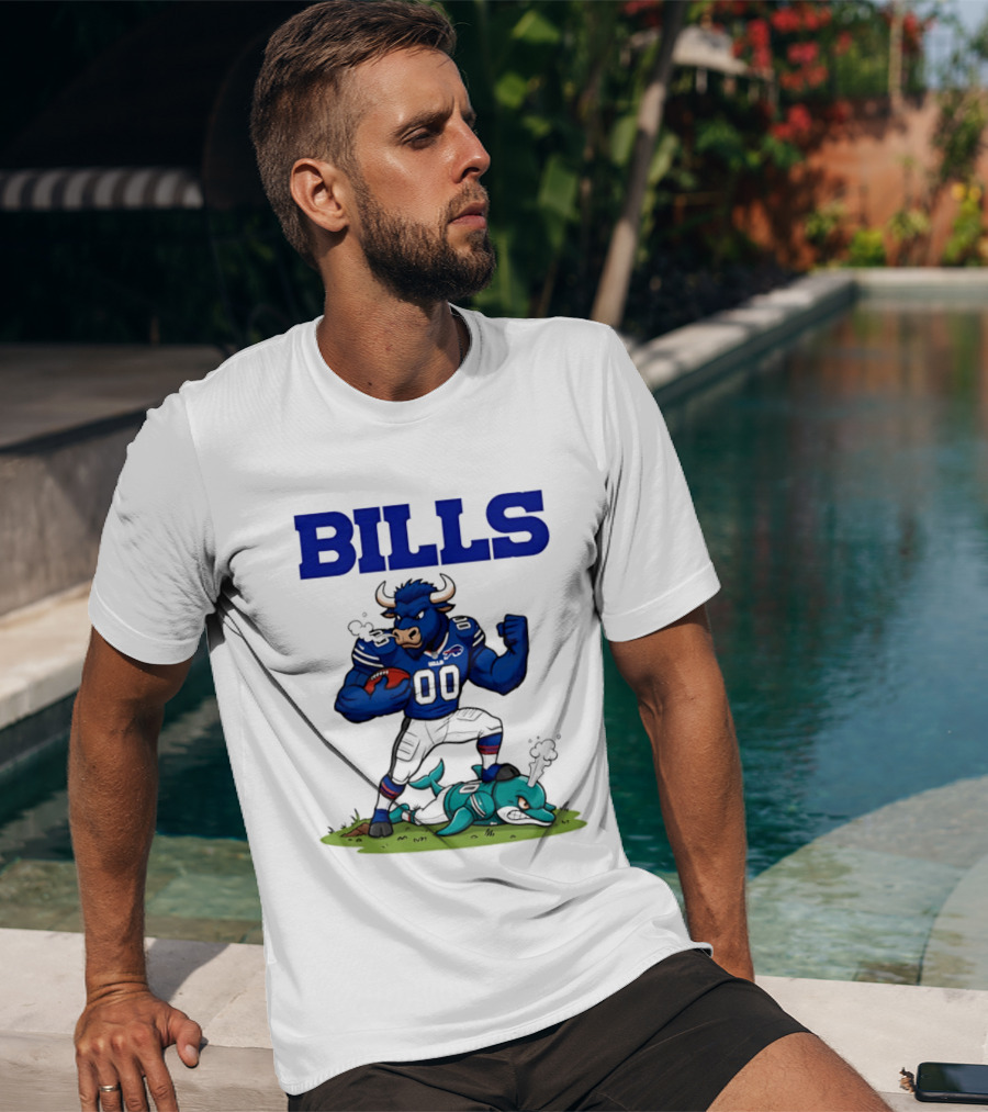 Buffalo Bills Vs Miami Dolphins Beat Dolphins Rivalries T-Shirt