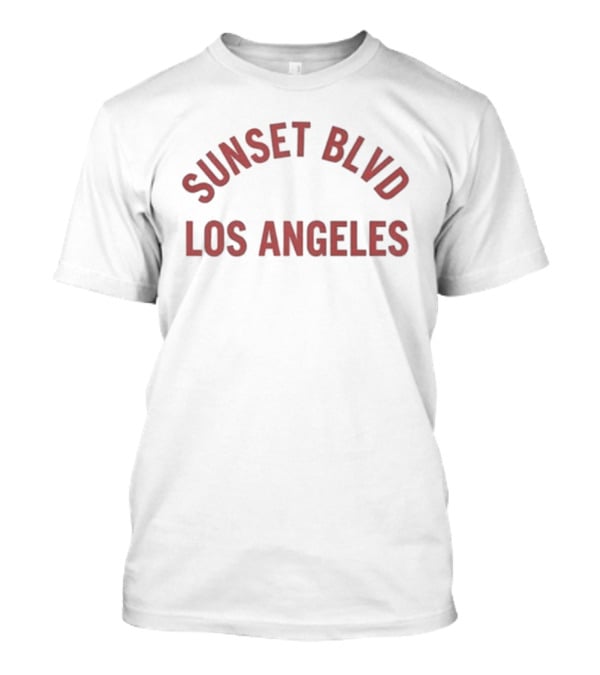 High Potential Morgan Sunset BLVD Los Angeles T-Shirt