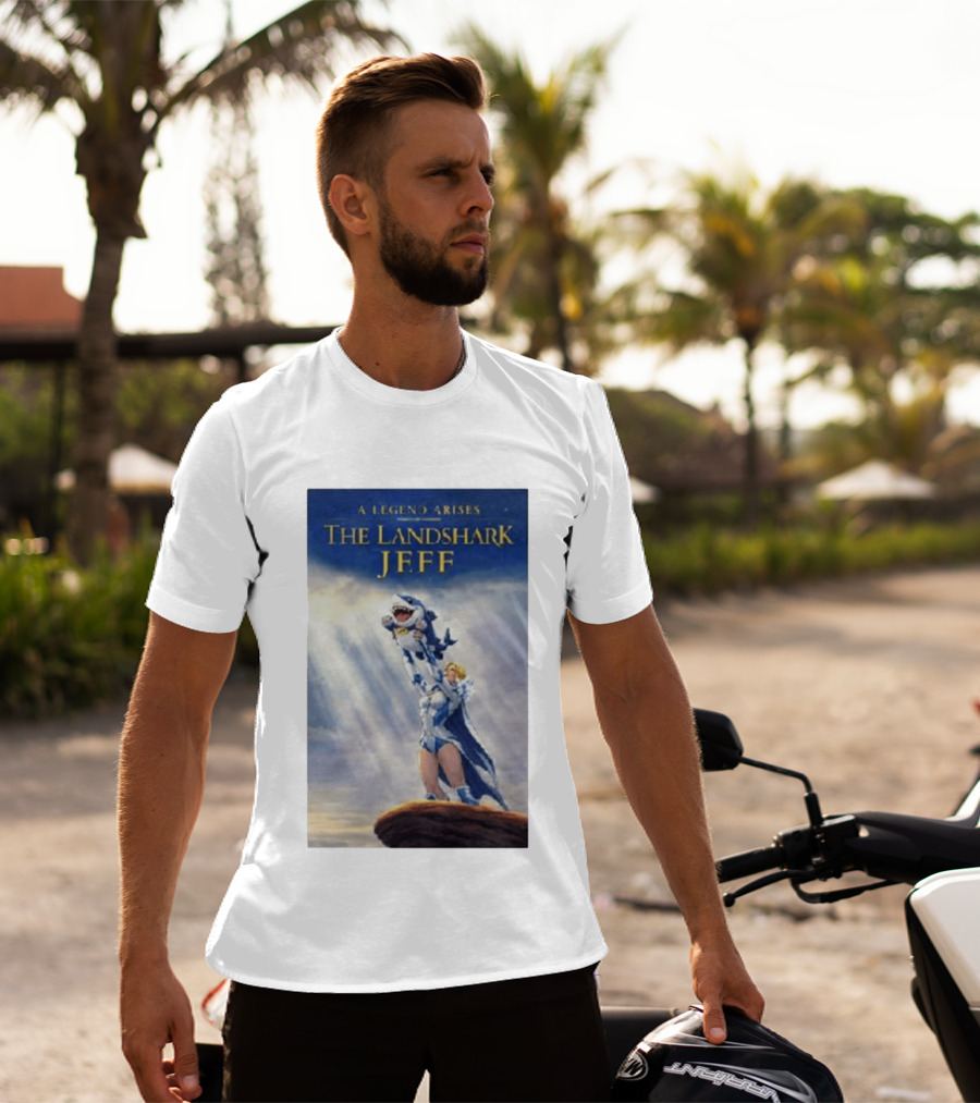 A Legend Arises The Landshark Jeff Emma Frost Lion King Scene T-Shirt