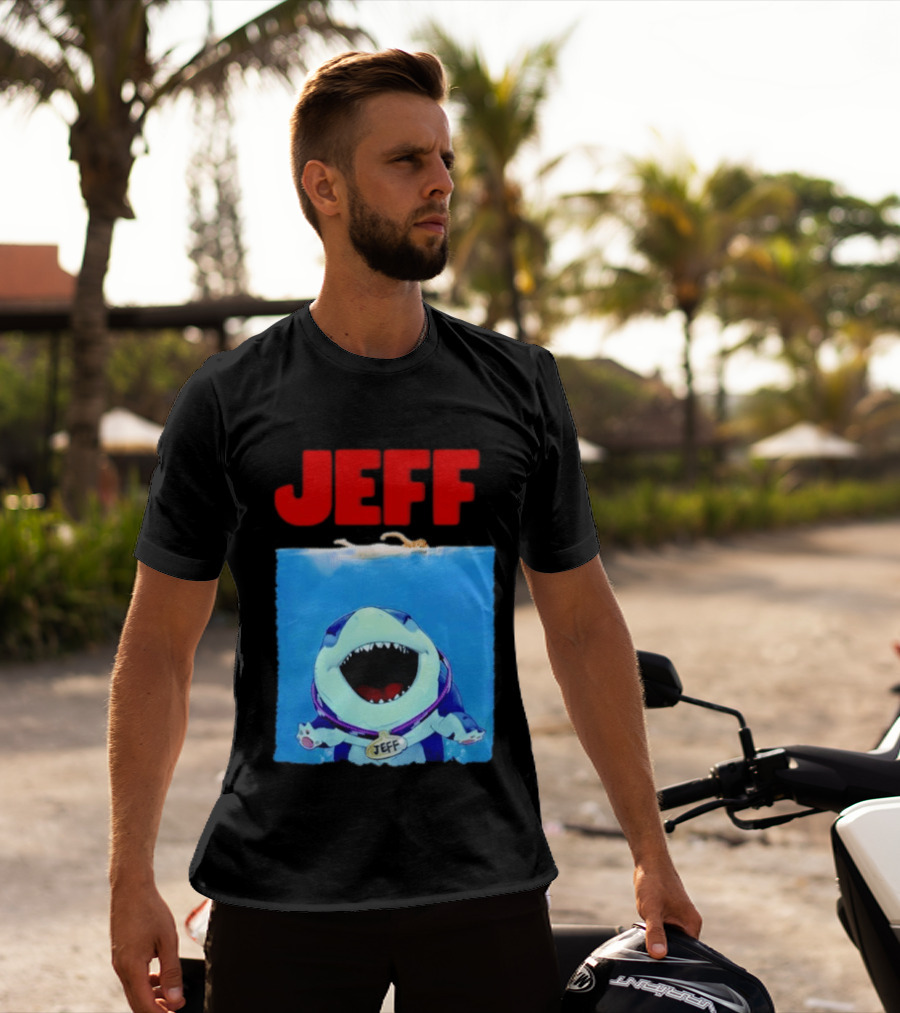 Jeff The Land Shark Jaws Movie T-Shirt