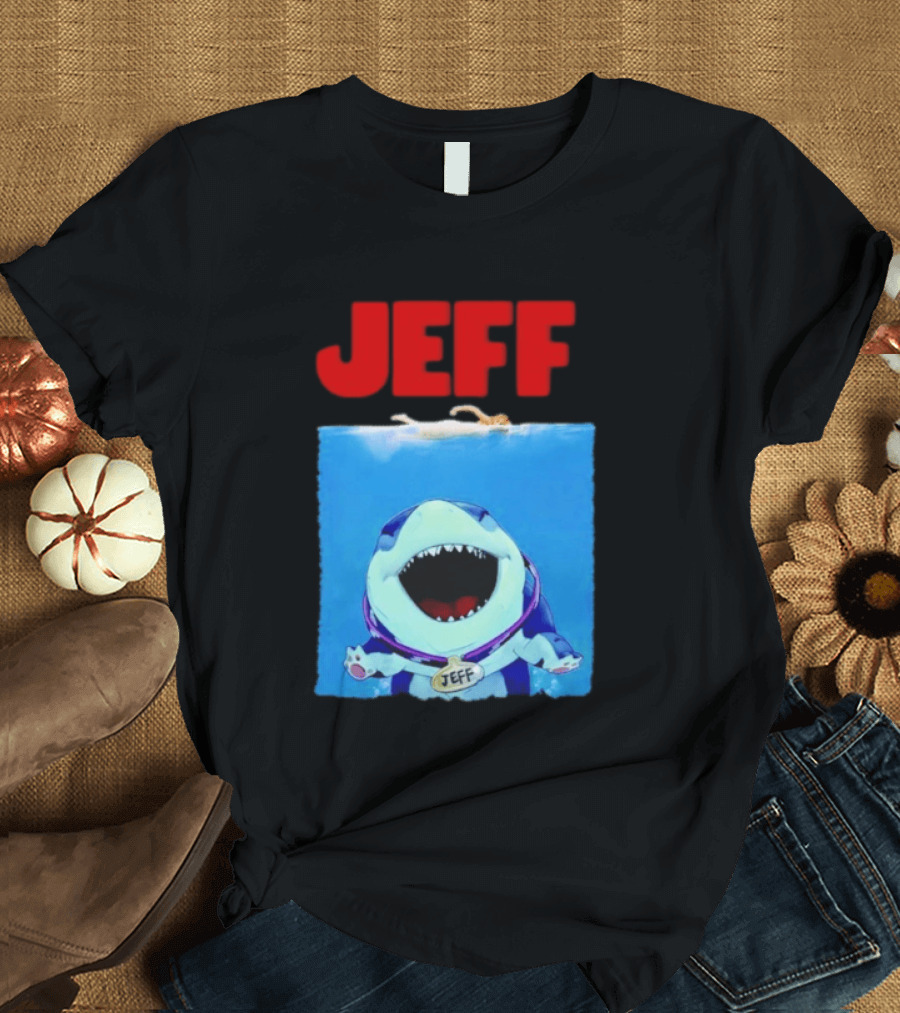 Jeff The Land Shark Jaws Movie T-Shirt