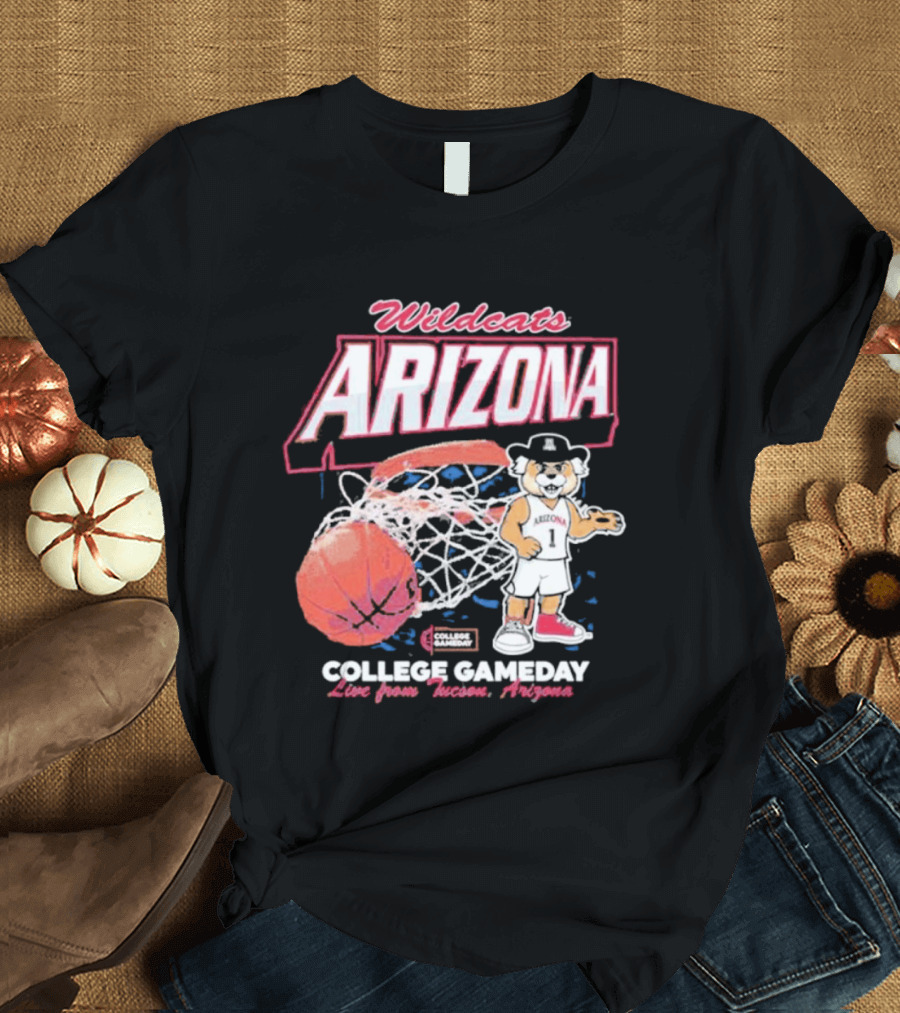 Arizona Wildcats College Gameday Live From Tucson T-Shirt