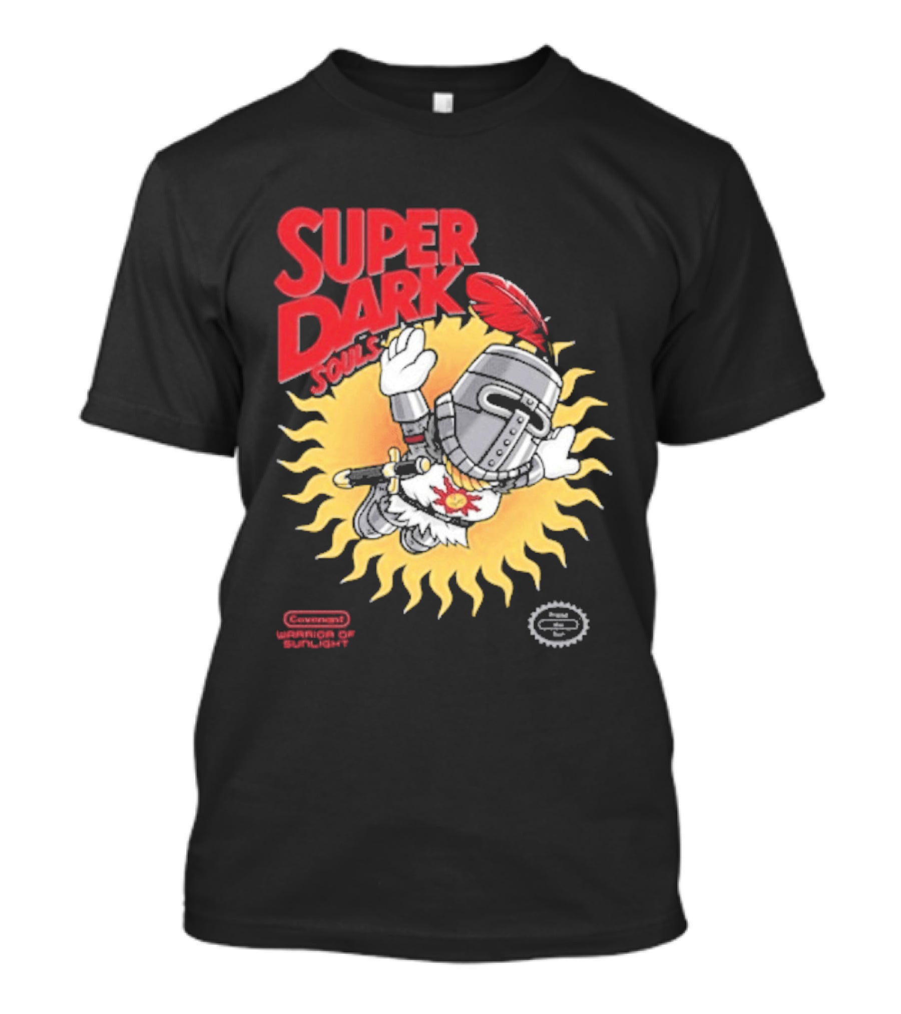 Super Dark Souls Praise The Sun Solaire T-Shirt
