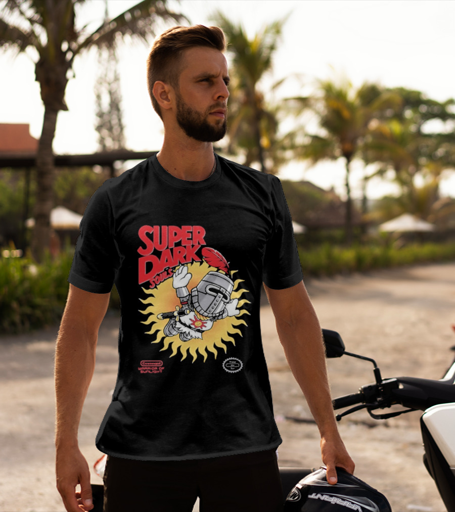 Super Dark Souls Praise The Sun Solaire T-Shirt