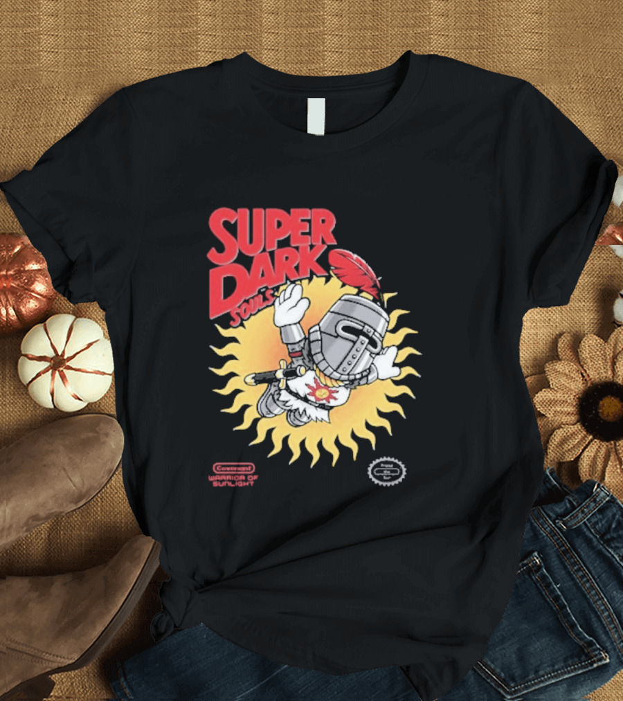 Super Dark Souls Praise The Sun Solaire T-Shirt
