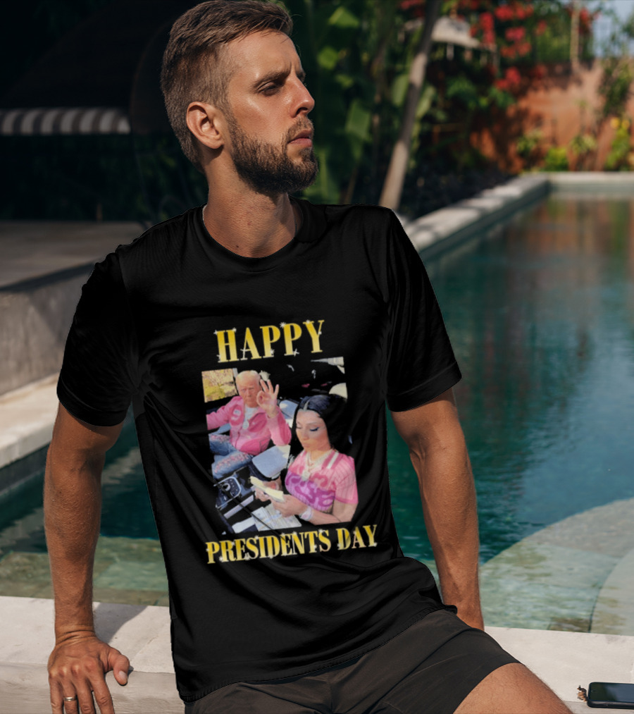 Happy Presidents Day Trump Nicky T-Shirt