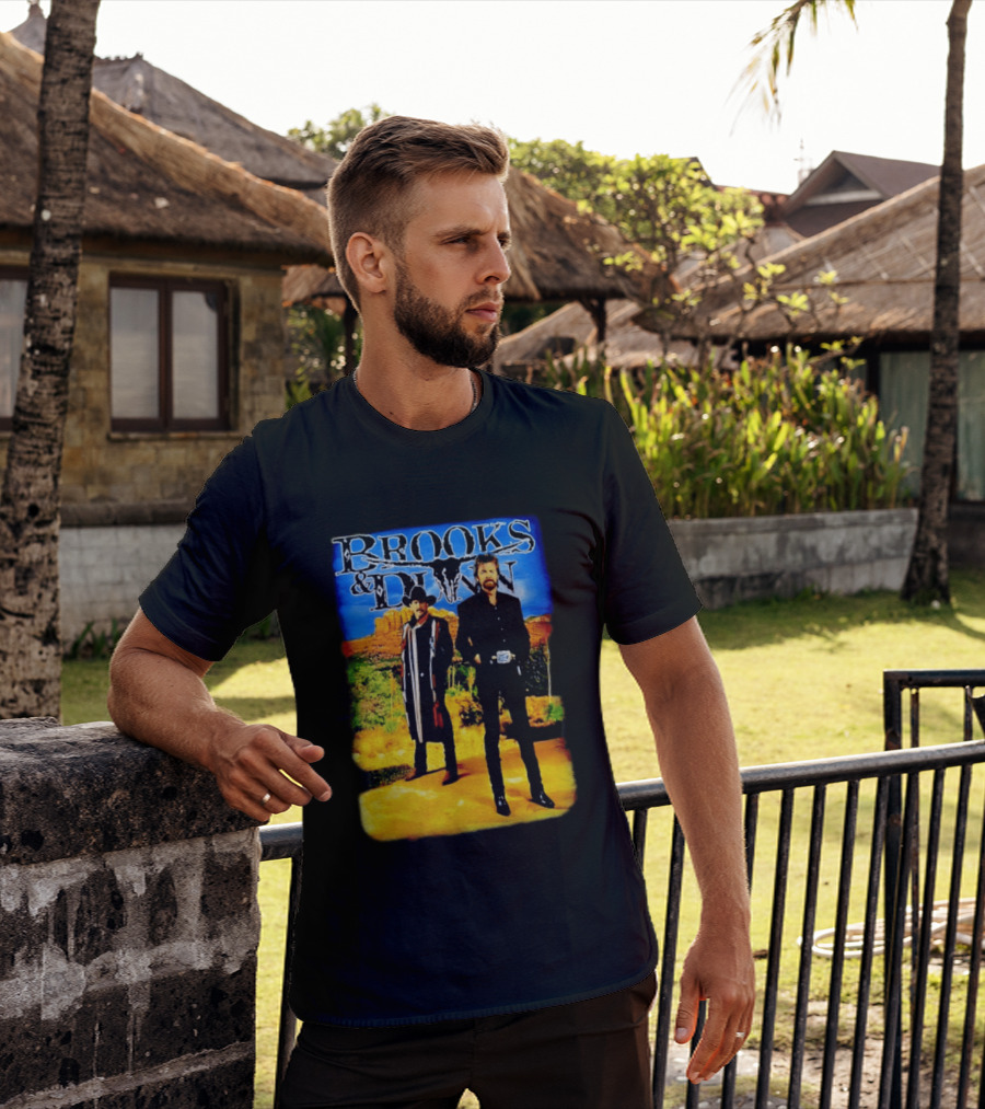 Brooks And Dunn Western Style Desert T-Shirt