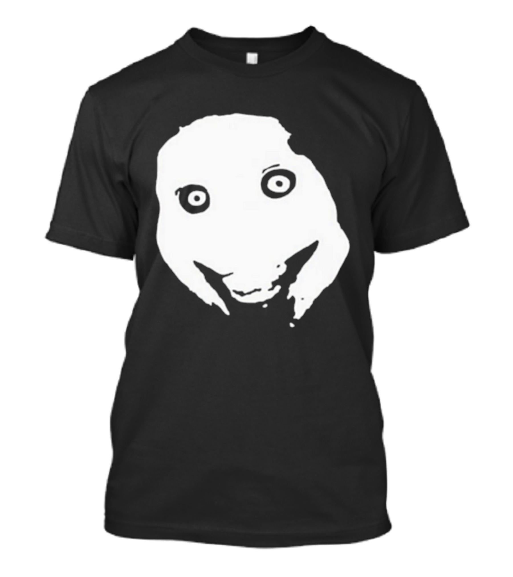Remera Jeff The Killer Creepy Face Distorted Horror Meme T-Shirt