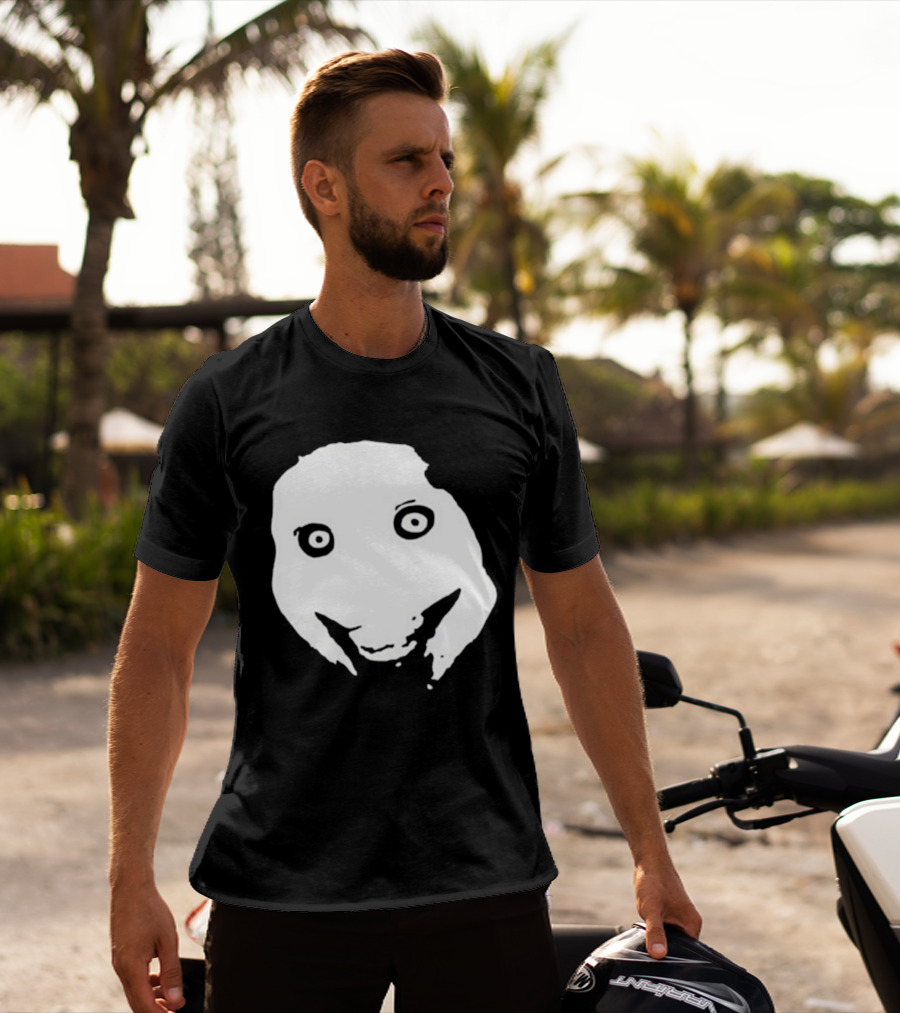 Remera Jeff The Killer Creepy Face Distorted Horror Meme T-Shirt