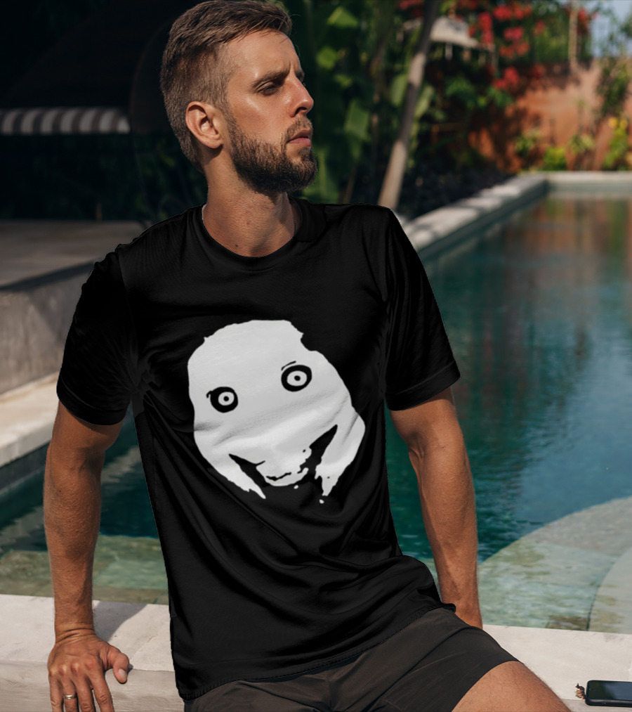 Remera Jeff The Killer Creepy Face Distorted Horror Meme T-Shirt
