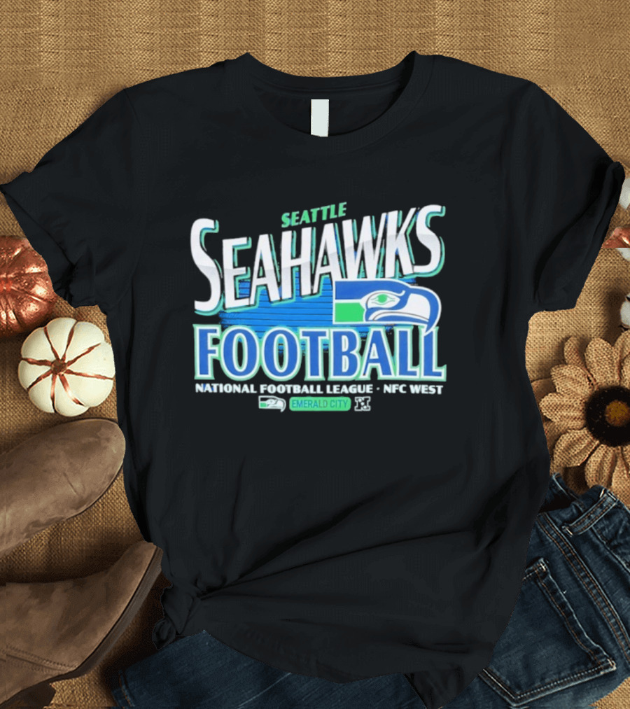 Seattle Seahawks Football National Football League NFC West Emerald City T-Shirt